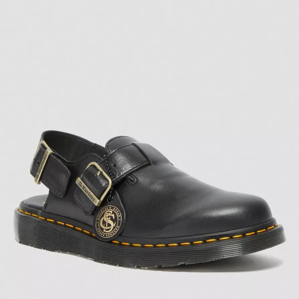 COPY - JORGE MADE IN ENGLAND LEATHER SLINGBACK MULES